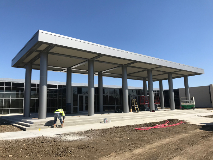 Tarrant County Main Entry Canopy