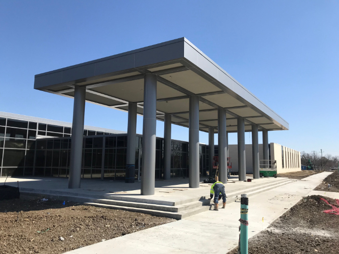 Tarrant County Main Entry Canopy